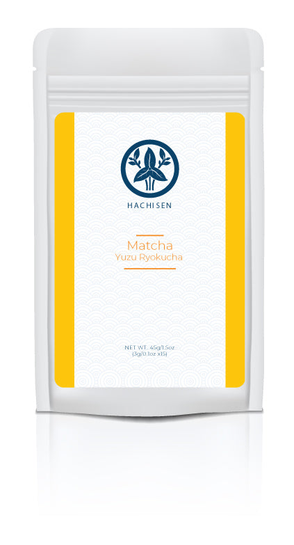 Matcha Yuzu Ryokucha Pyramid Tea Bag (15x3g Bag)