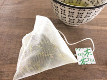 Load image into Gallery viewer, Matcha Yuzu Ryokucha Pyramid Tea Bag (15x3g Bag)